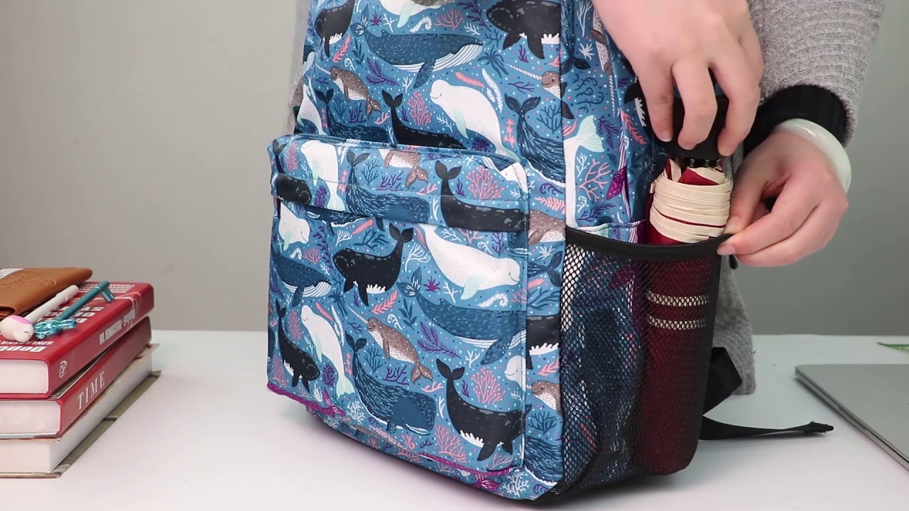 Eco-friendly ultralight waterproof kids backpack, teens school laptop backpack perfect for work.