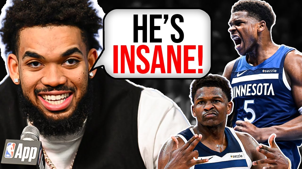 NBA Players DESCRIBE What It's Like Being Teammates With Anthony Edwards