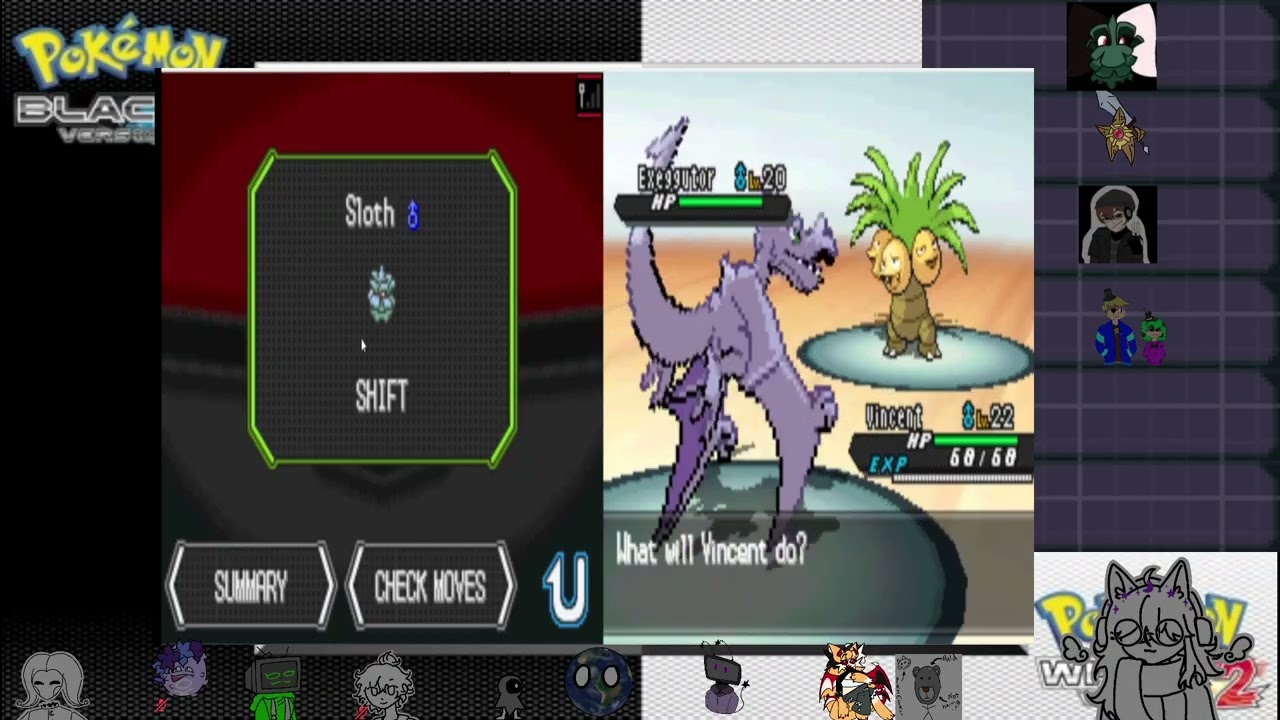 Pokémon Black 2 Friendlocke Session 3 [Raw Footage]