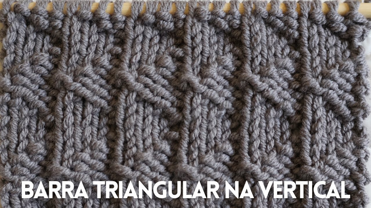PONTO BARRA TRIANGULAR NA VERTICAL