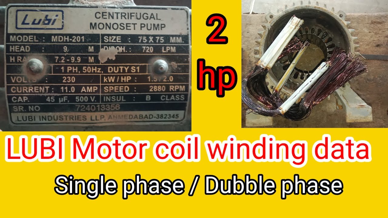 Lubi 2hp Motor Coil Winding - Everything You Need to Know
