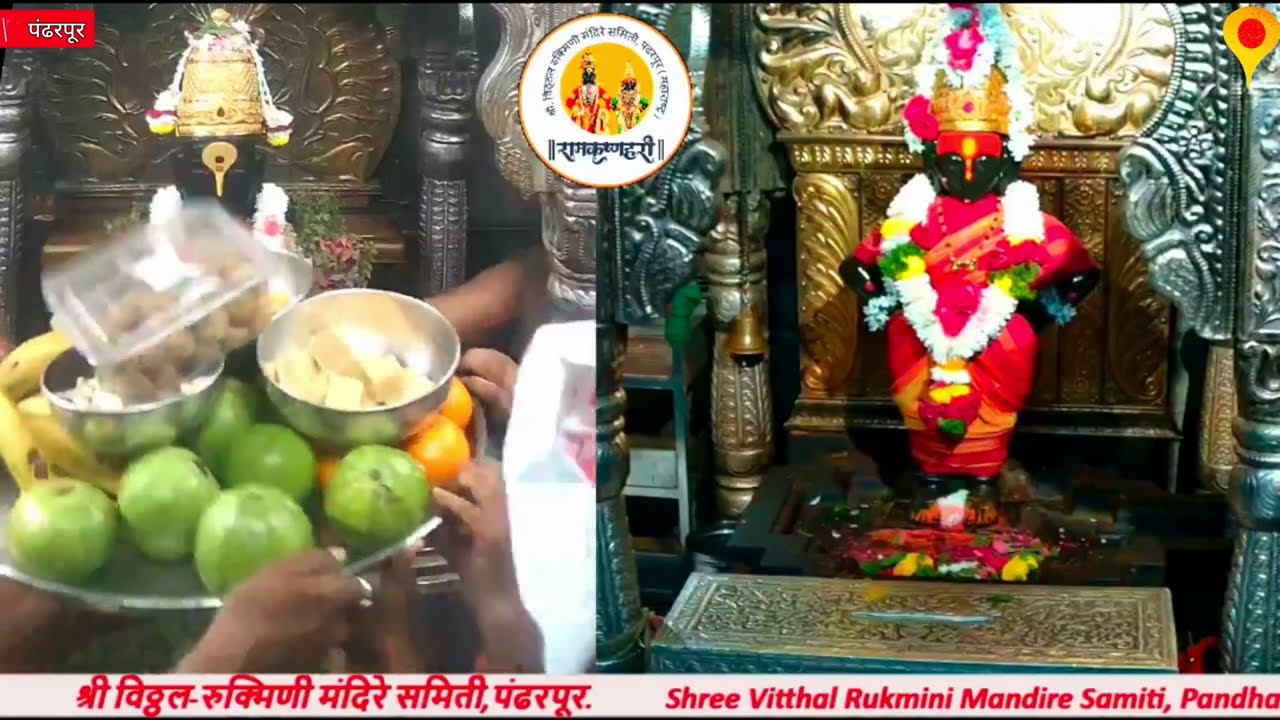 ✨ होळी आजचे 02 मार्च 2026 श्री विठ्ठल रुक्मिणी दर्शन पंढरपूर 🌺🙏 #vitthaldarshanlive #pandharpur 