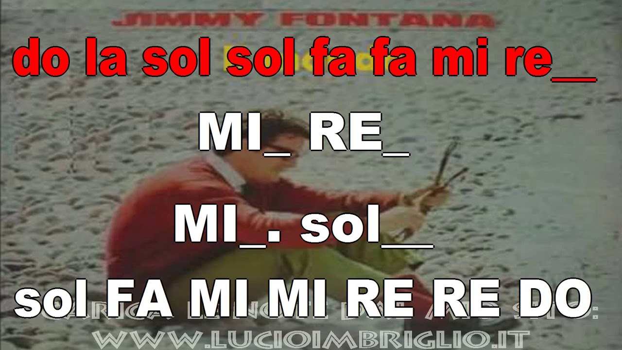 Il mondo - karaoke notazionale