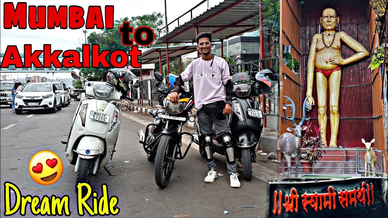 Finally Dream Ride hogai chalu😍 || Mumbai to Akkalkot by road || Detailed video || Long Ride