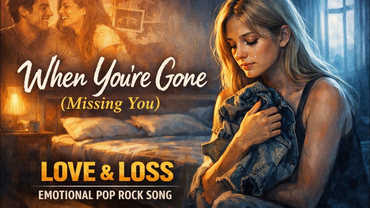 When You’re Gone (Missing You) | Emotional Pop Rock Song About Love & Loss