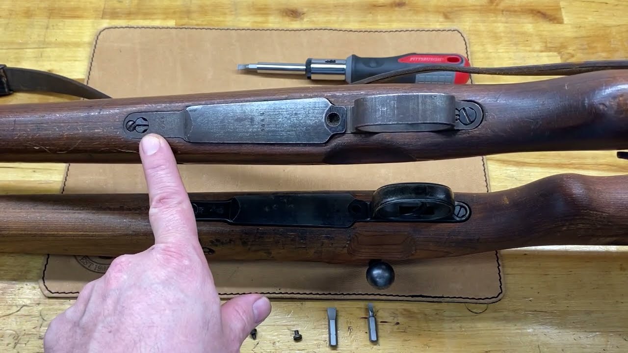 K98 Mauser Capture Screw & Trigger Guard Removal