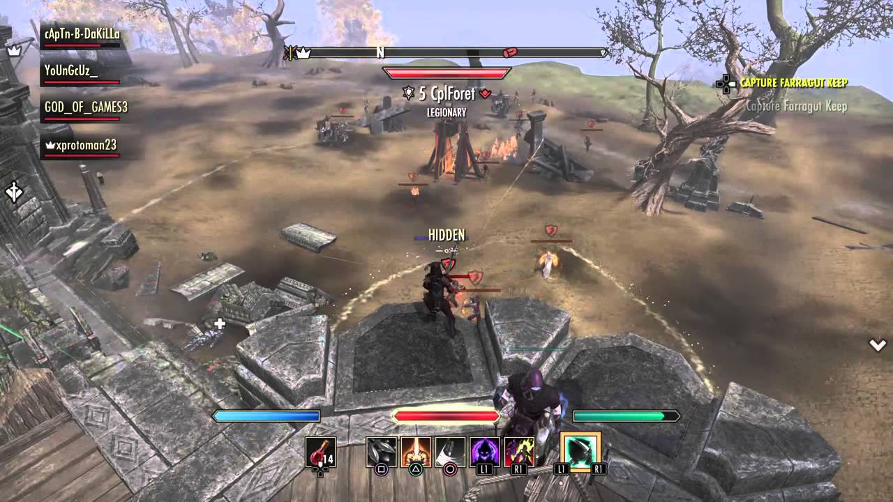 The Elder Scrolls Online Shadow Clone Jutsu