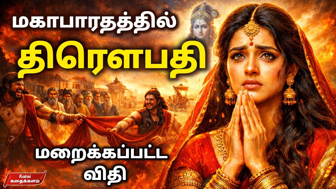 🔥திரௌபதி ஐந்து பேரின் மனைவி இல்லை | Panchali Full Story Tamil | மகாபாரத கதை 