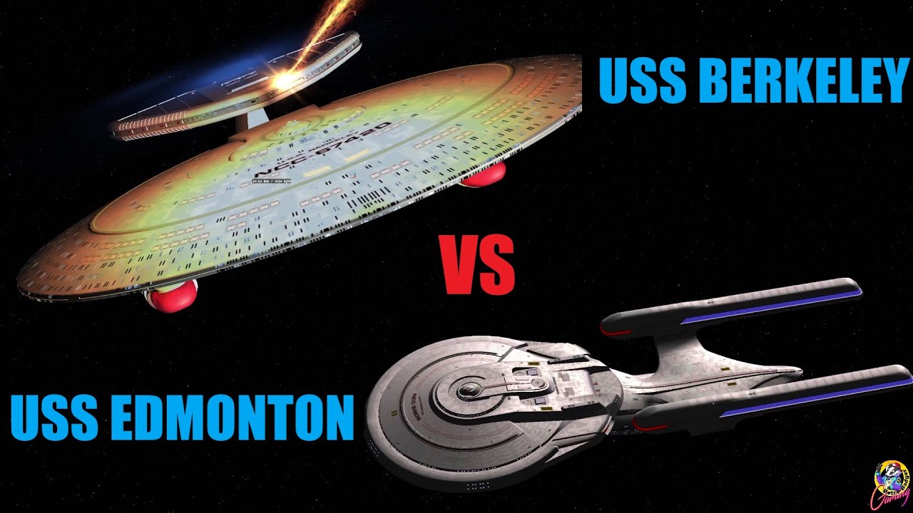 USS Edmonton VS USS Berkley (Nebula Class) - Both Ways - Star Trek Starship Battles