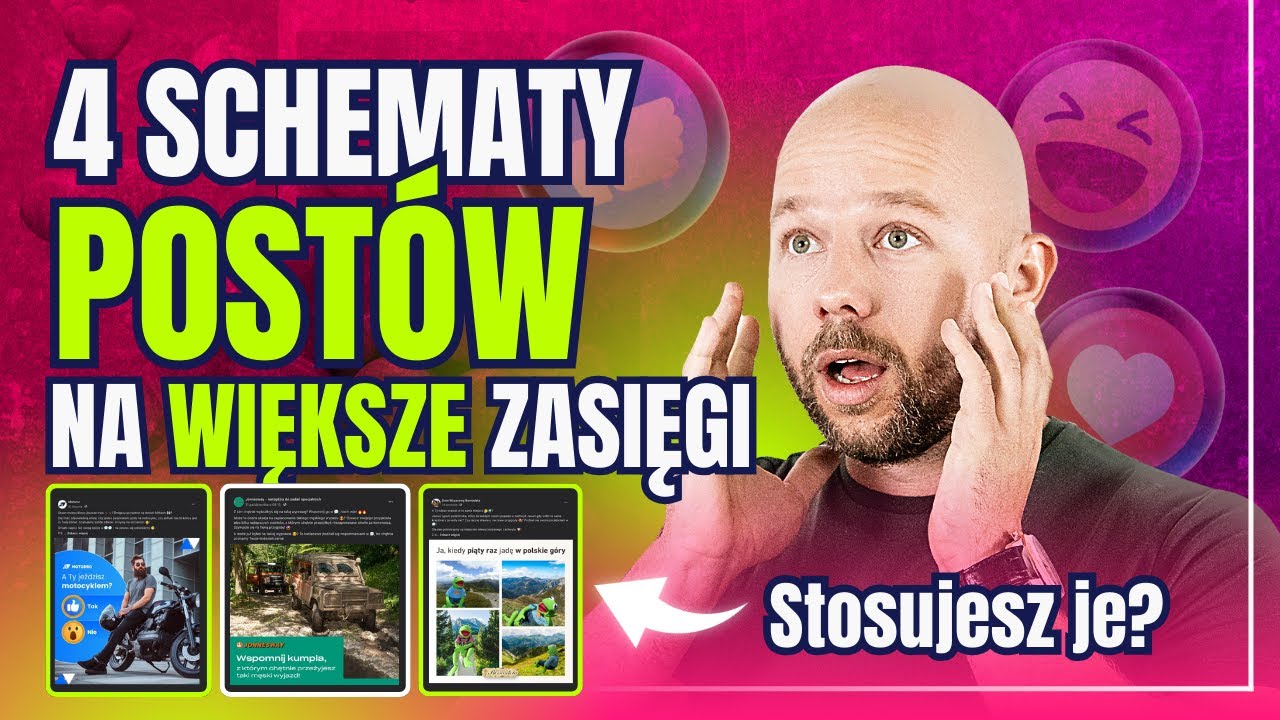 4 angażujące posty na Facebooku i Instagramie | Dawid Bagiński