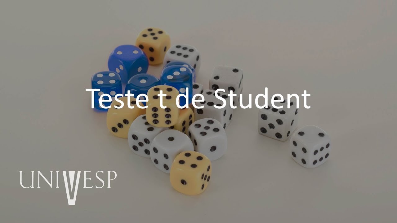 Estatística e Probabilidade - Aula 13 - Teste t de Student