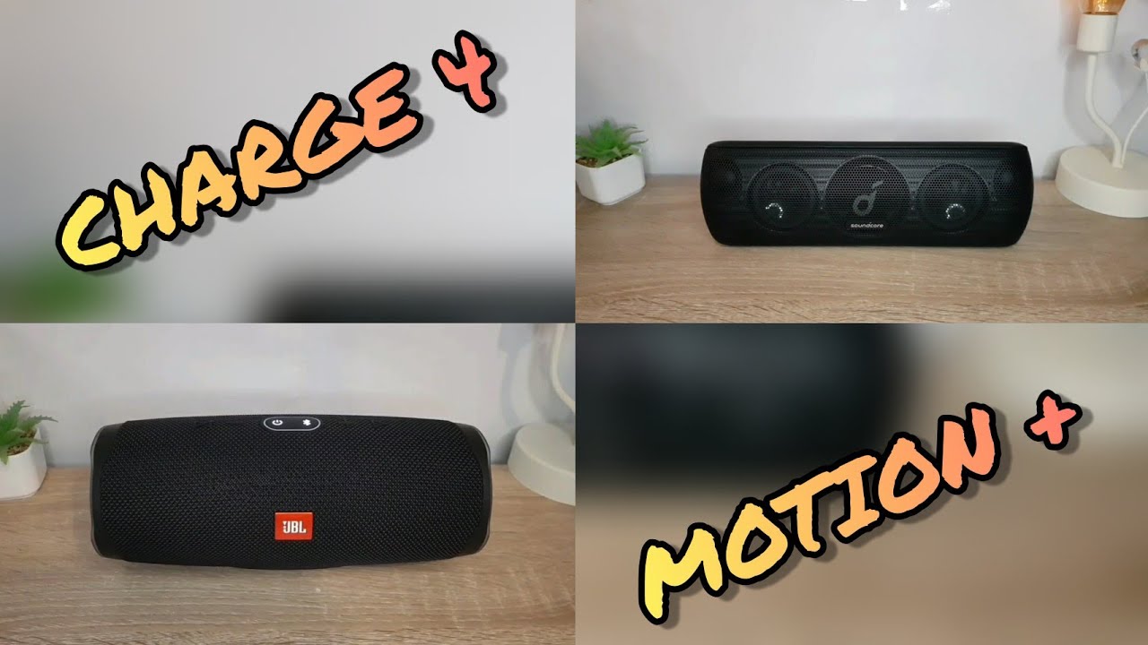 JBL Charge 4 VS Anker Soundcore motion + plus