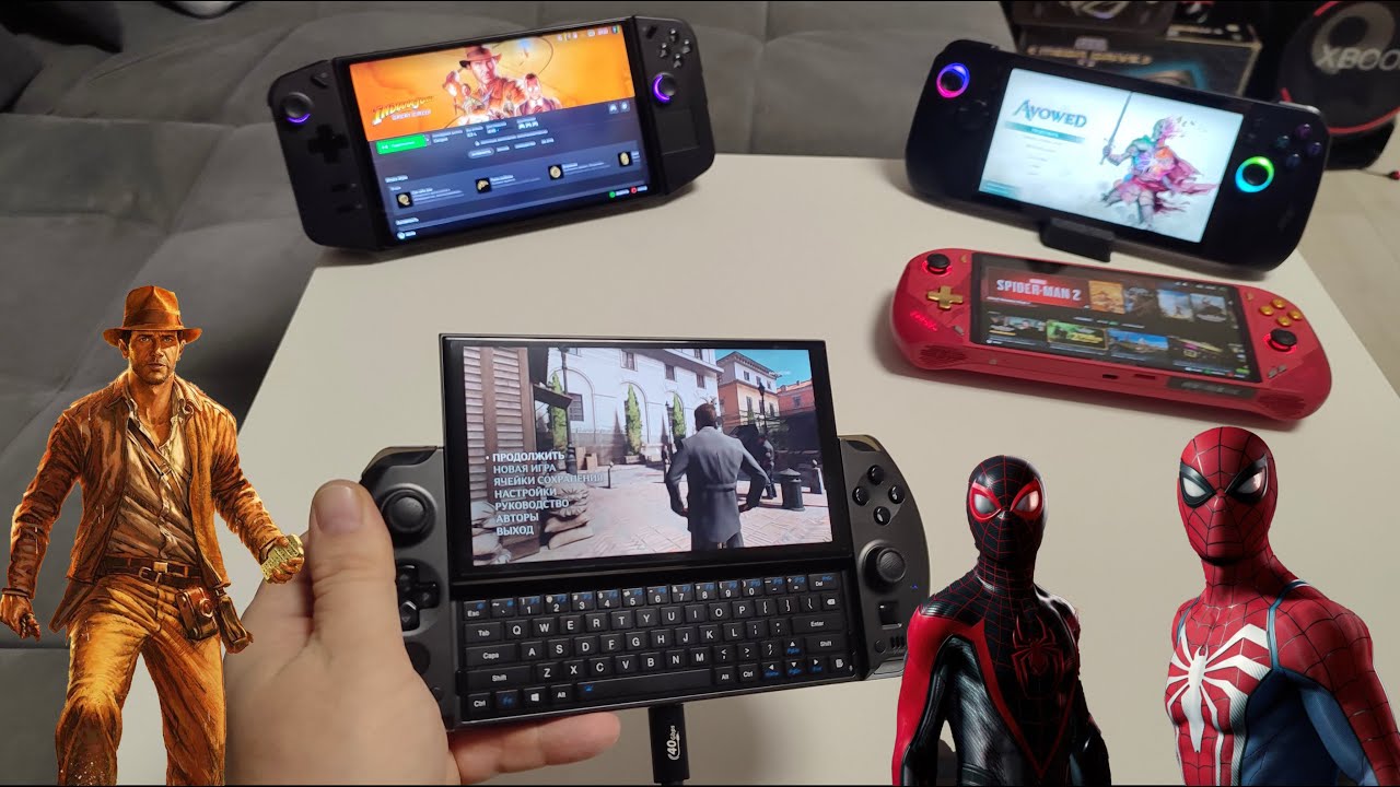 Мощь PS5 в кармане 🔥 GPD Win 4 на 370hx и 890m 🎮 Сравнение с OnexFly F1 PRO и Asus ROG Ally X 💥