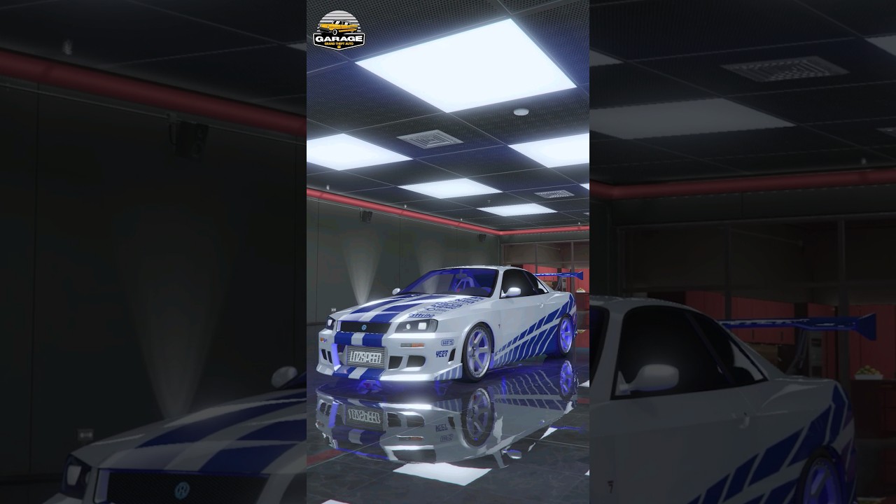 Annis Elegy RH-7 Customization (Nissan Skyline R34 GT-R) - GTA 5 Online #shorts