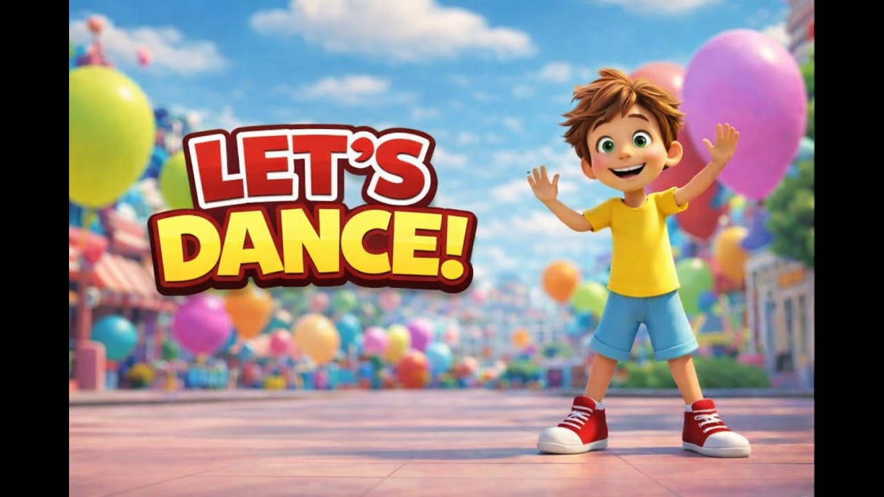 Hey Hey Let&rsquo;s Dance! | Happy Kids Music #childrenssong#childrensvideo#childrenssongs