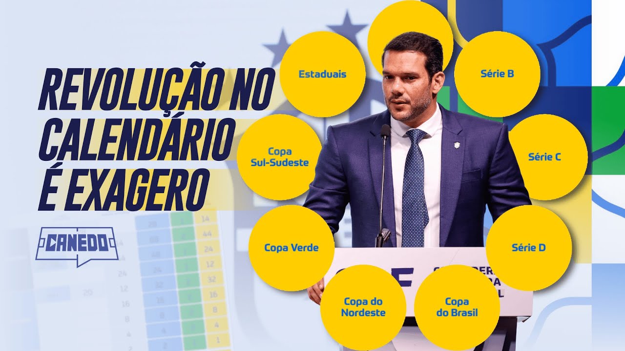 O BOM E O RUIM NO NOVO CALEND&Aacute;RIO DA CBF - REACT