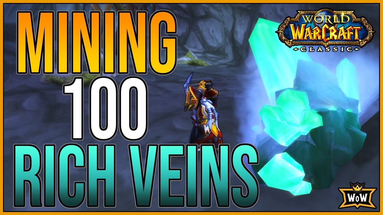 Mining 100 Rich Thorium Veins | Classic WoW
