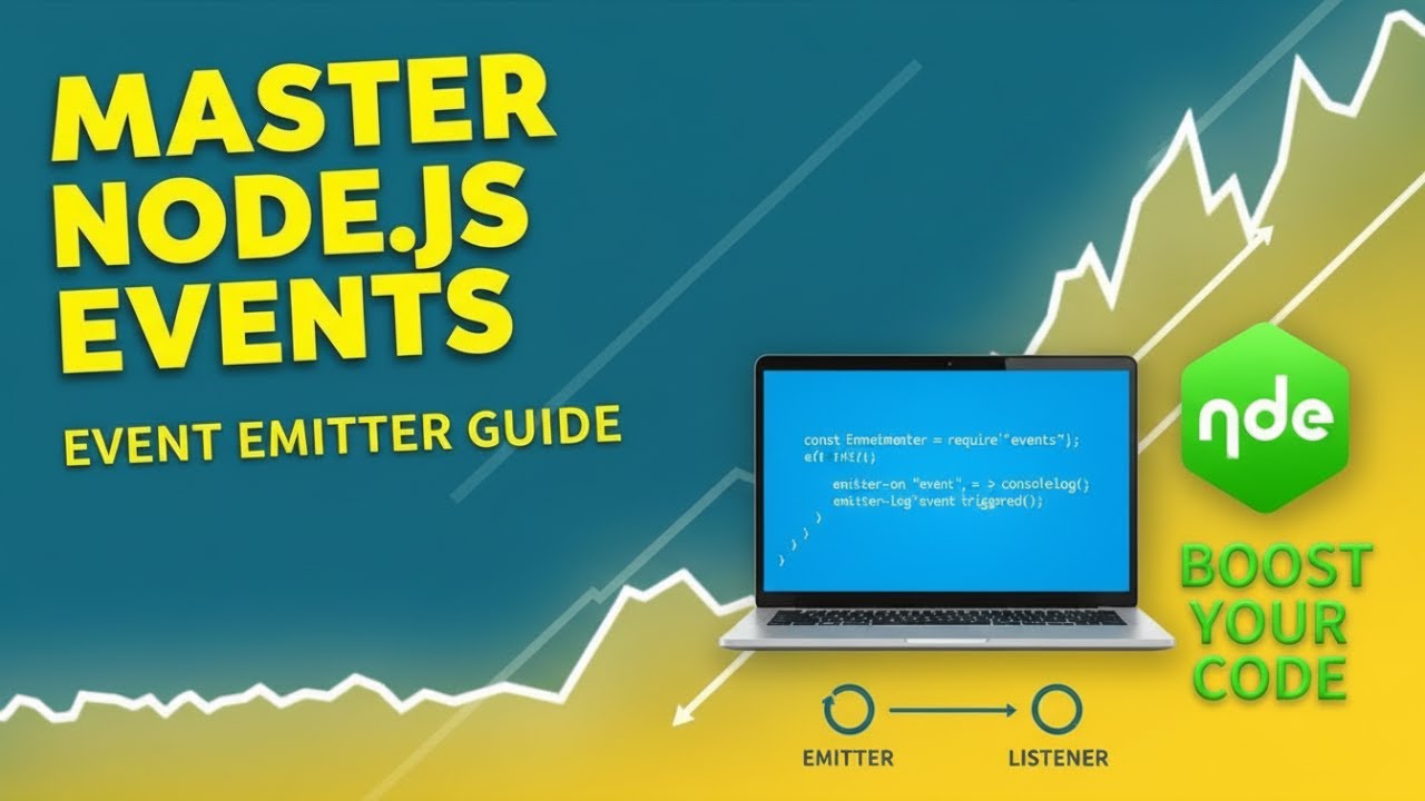 События Node.js и EventEmitter: объяснение | Создание, генерация и прослушивание событий