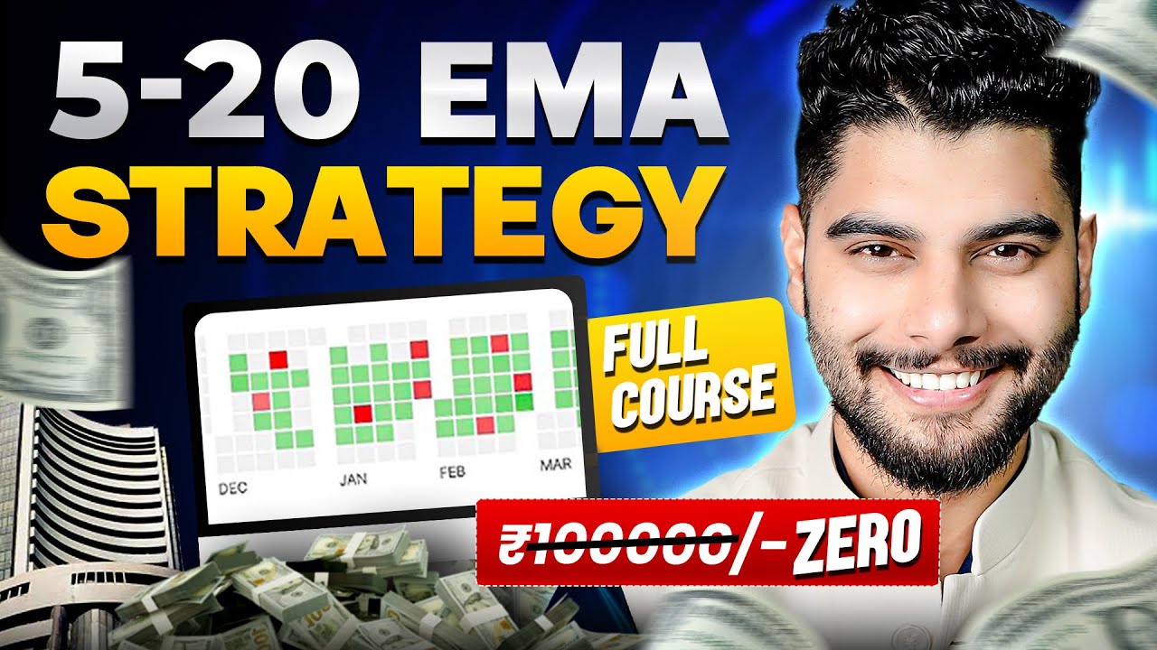 Perfect Entry & Exit with 5-20 EMA Strategy (Intraday Reversal Mastery)