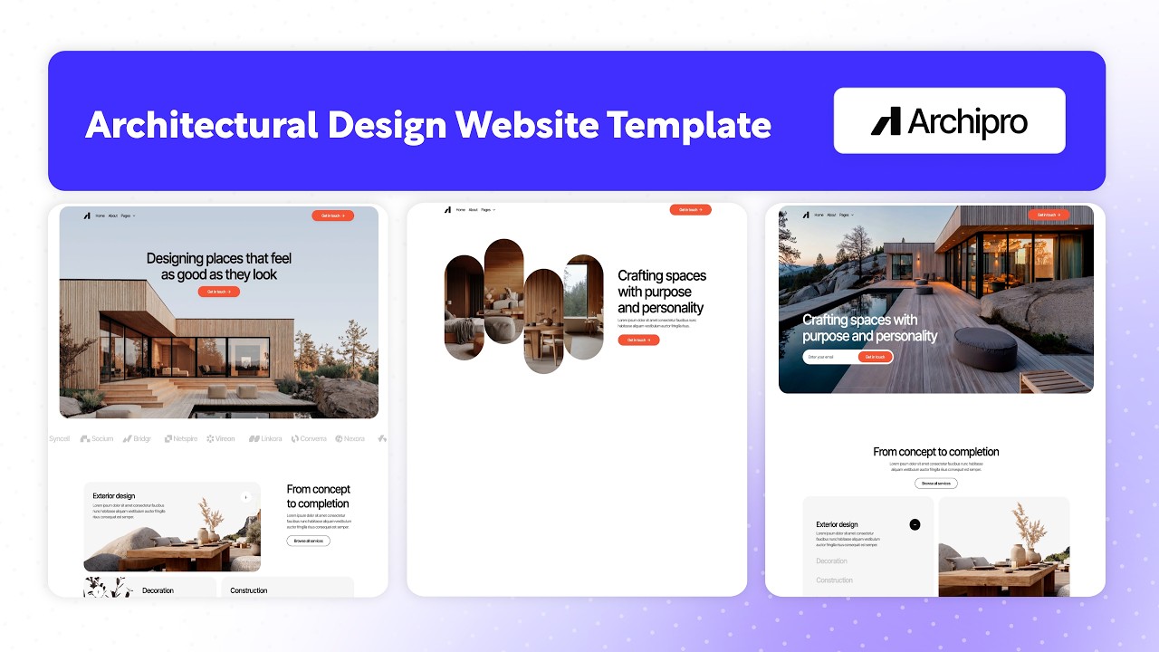 Architectural Design Website Template | Archipro - BRIX Templates