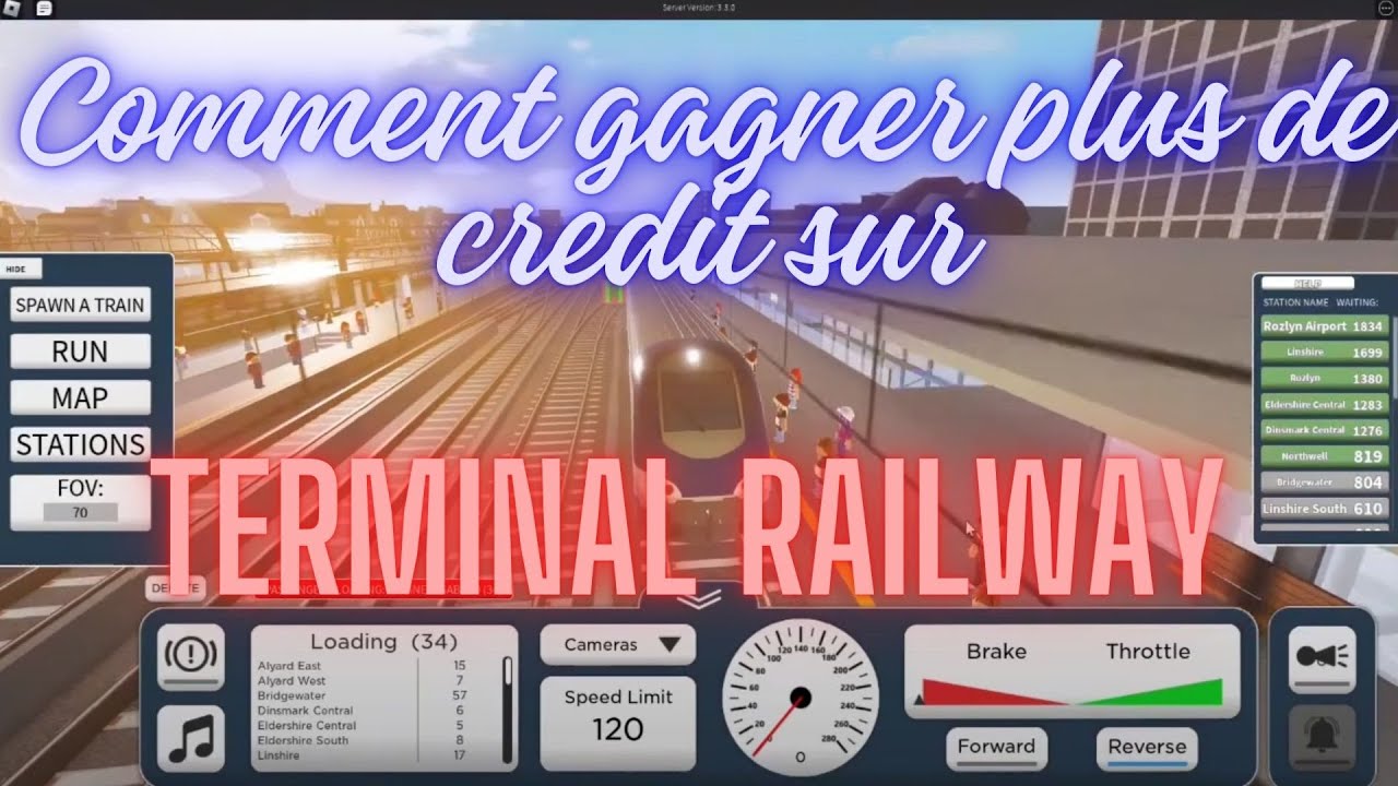 TUTO | COMMENT GAGNER BEAUCOUP DE CREDITS DANS TERMINAL RAILWAYS ?