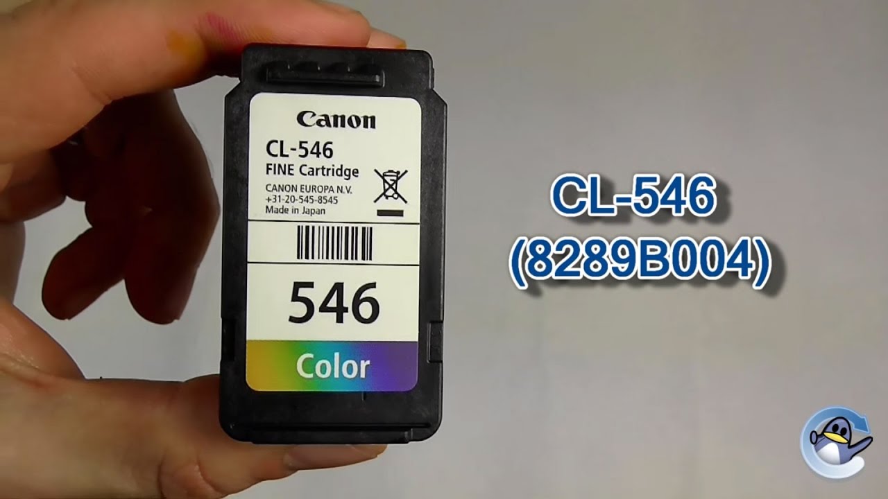 Как заправить цветной картридж Canon CL-546 (8289B004)