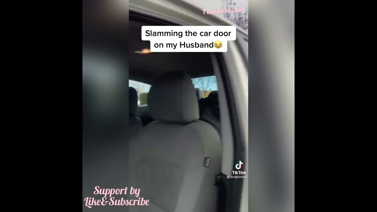 Funniest 😂 Slamming car door pranks #tiktok compilation