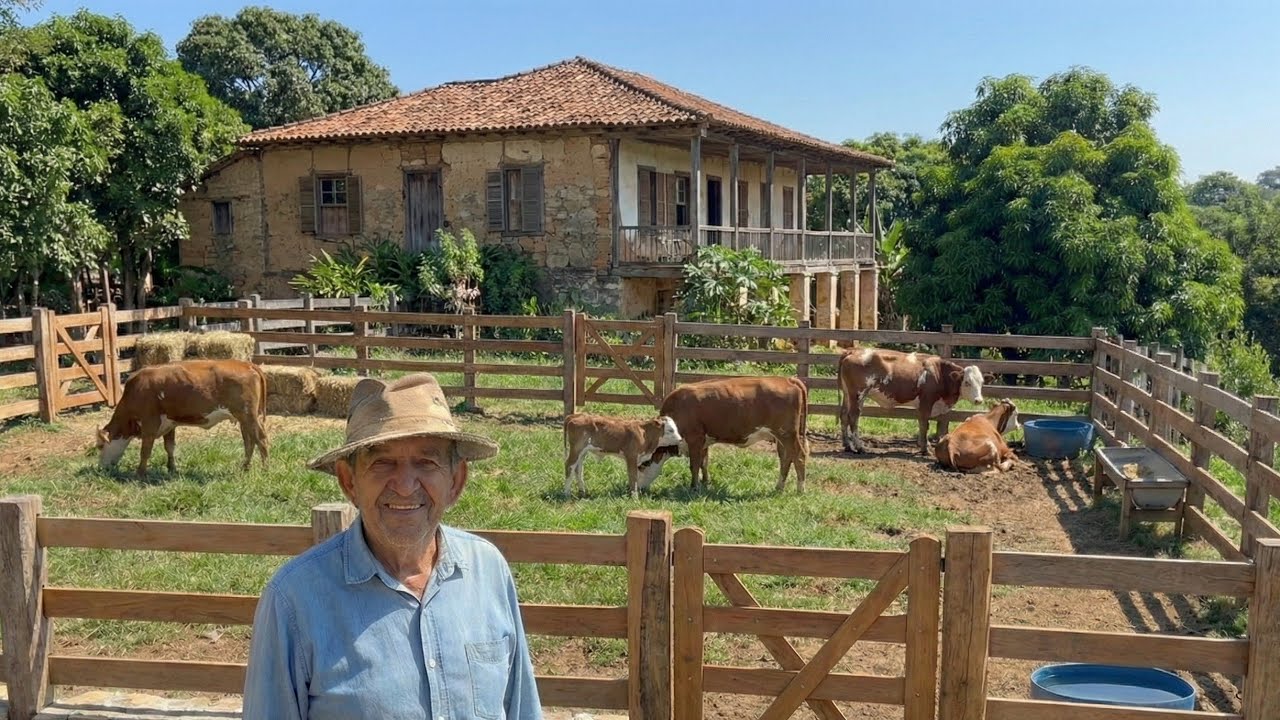COM QUASE 90 ANOS SEU DITO FAZ DE TUDO NO SÍTIO