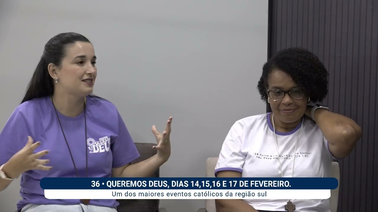 CONHEÇA O EVENTO CATÓLICO QUEREMOS DEUS - PG TVBE ENTREVISTA QUEREMOS DEUS 03 02 2026 BL02