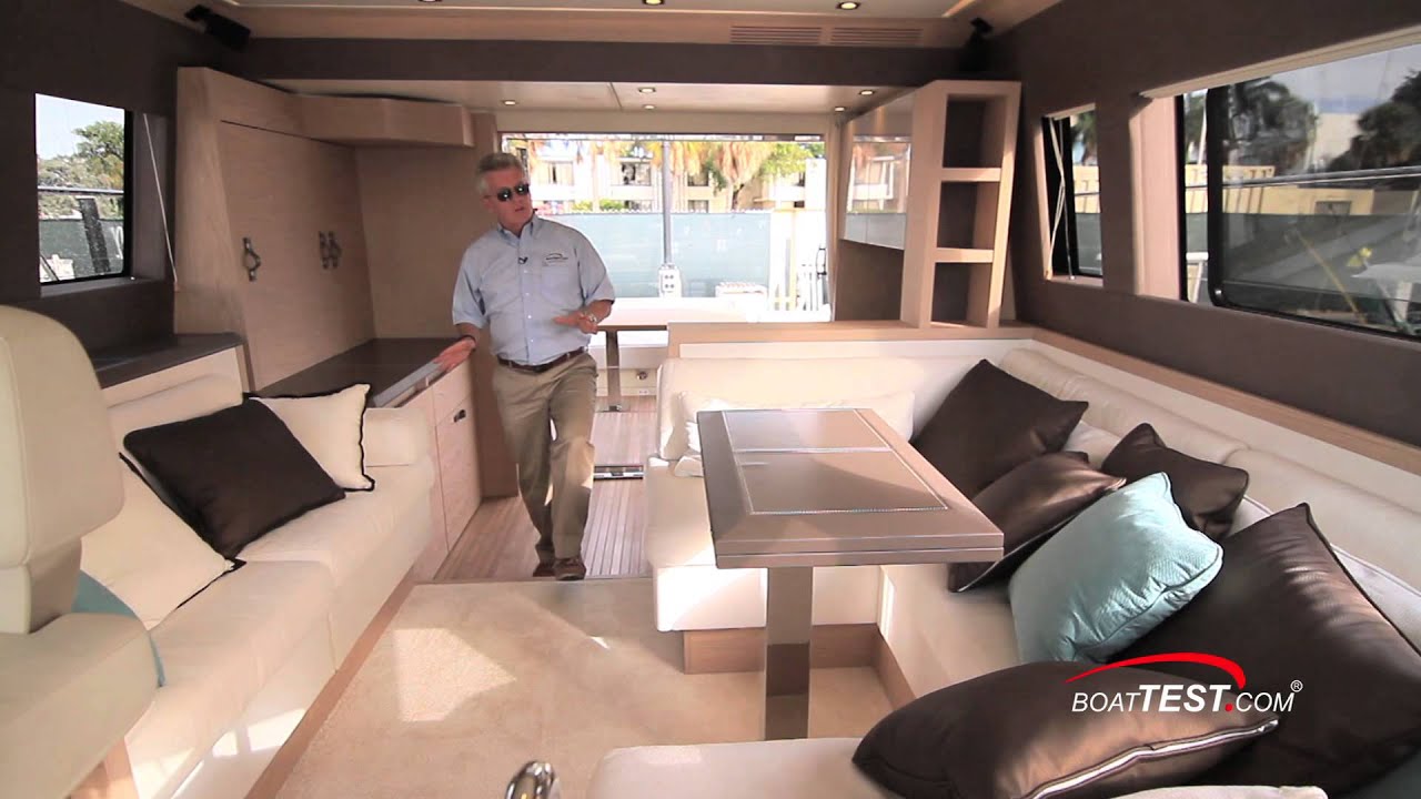Monte Carlo MC5 Design and Accommodation 2014- By BoatTest.com