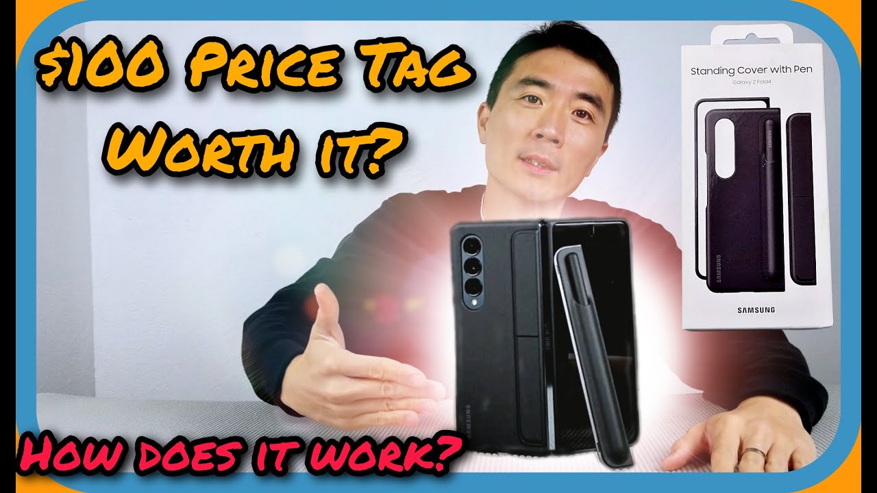Samsung Galaxy Z Fold4 - Standing Case Cover Great But…