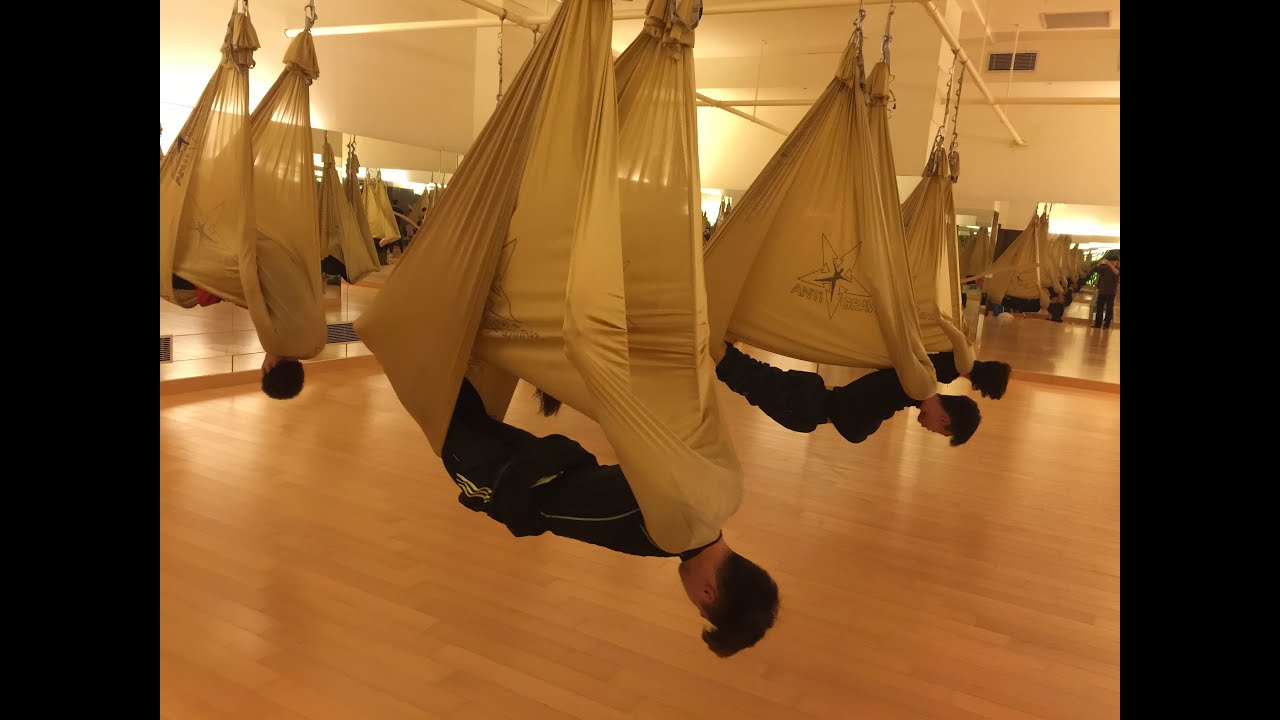 反重力瑜珈 AntiGravity Yoga @ActionLIFE 緹力士大直會館
