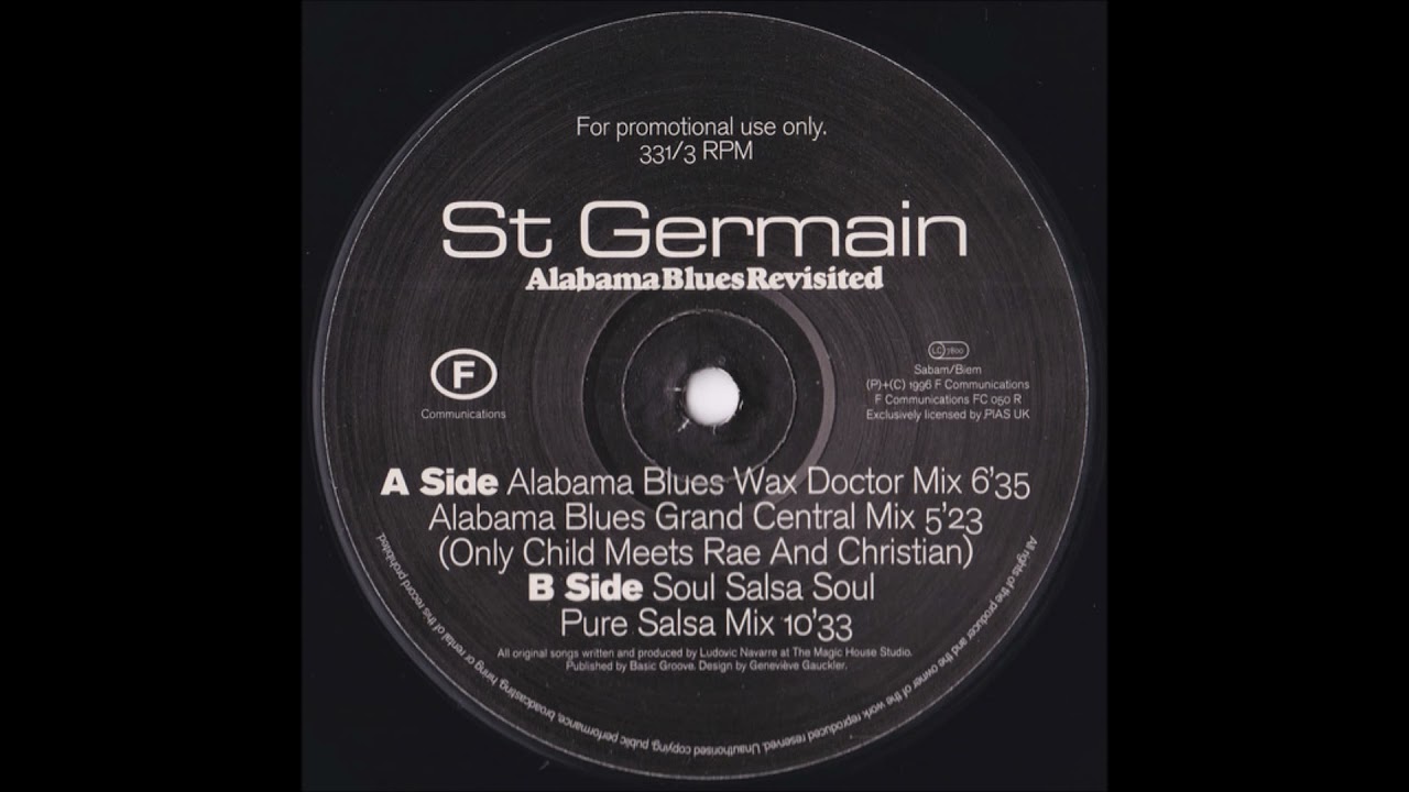 St Germain - Alabama Blues (Wax Doctor Mix)