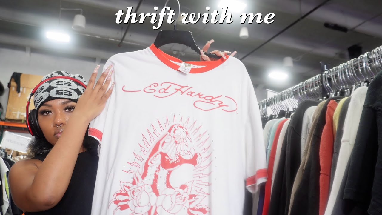 thrift with me for fall 2024 + haul | tips on thrifting, $1 brand tees, y2k finds, new fall items