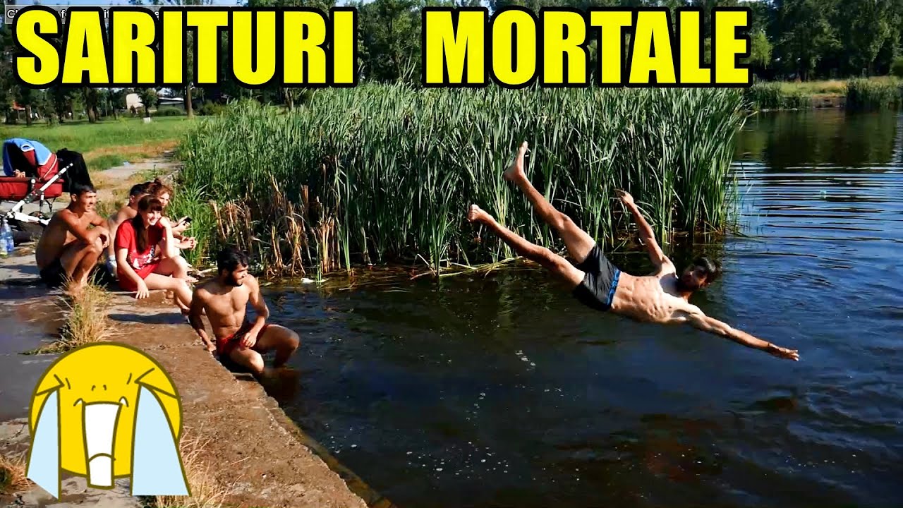 SĂRITURI MORTALE la SCĂLDAT - cele mai nebune sărituri 2021 - GAȘCA CANGRENA &Icirc;N ACȚIUNE :))