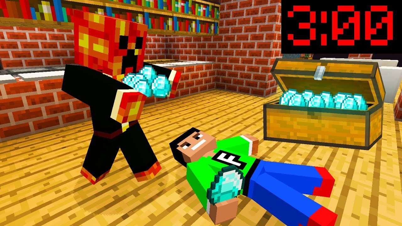 Minecraft PE : PRESTONPLAYZ STOLE MY DIAMONDS at 3:00AM