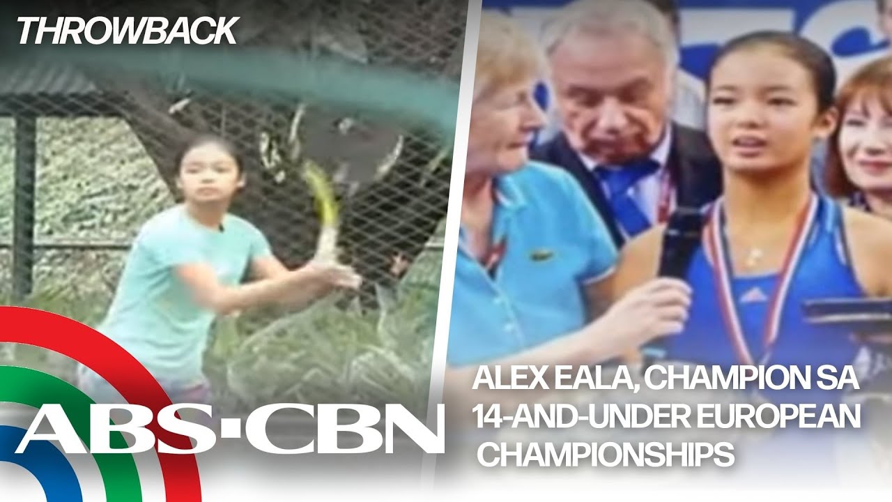 Throwback: Alex Eala, champion sa 14-and-under European Championships | ABS-CBN News