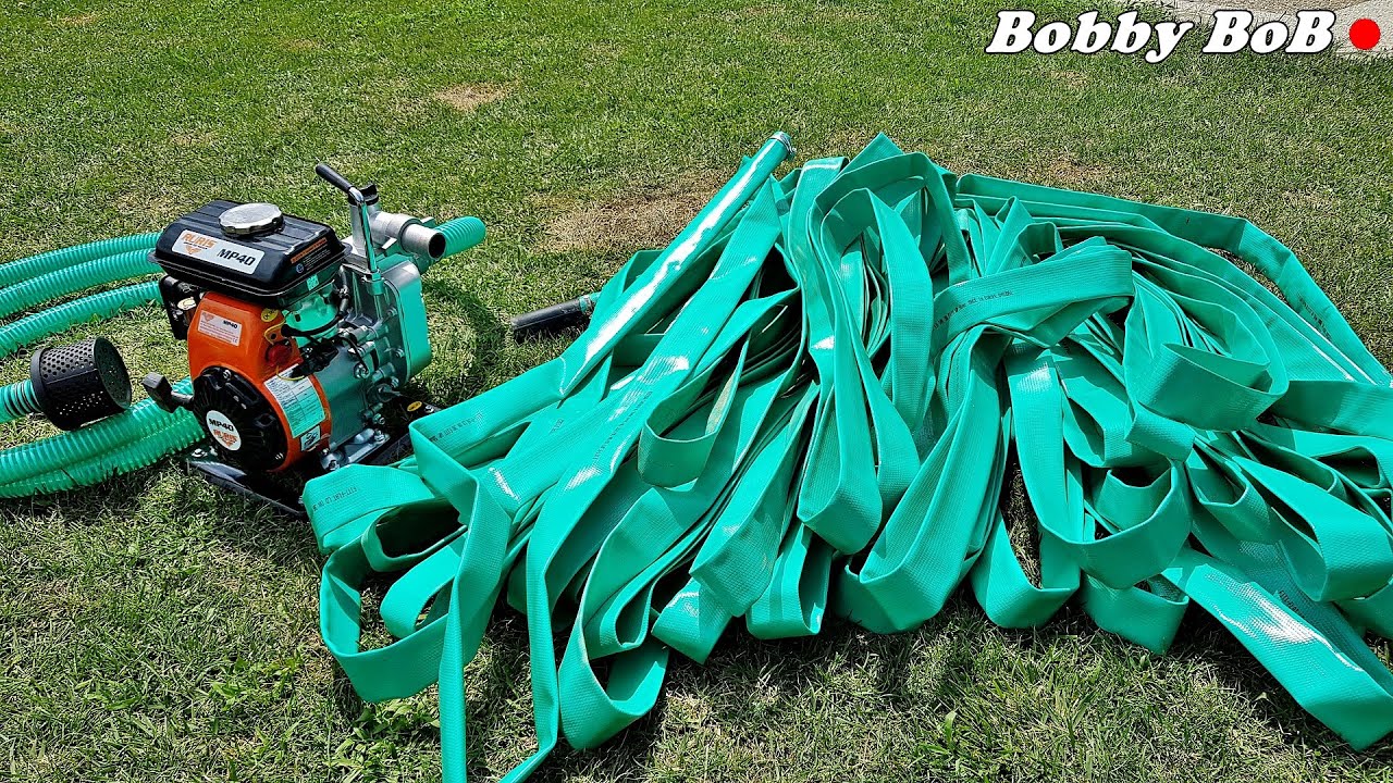 100 metri furtun de 1,5 toli la motopompa de 2,5 cai, Ruris MP40