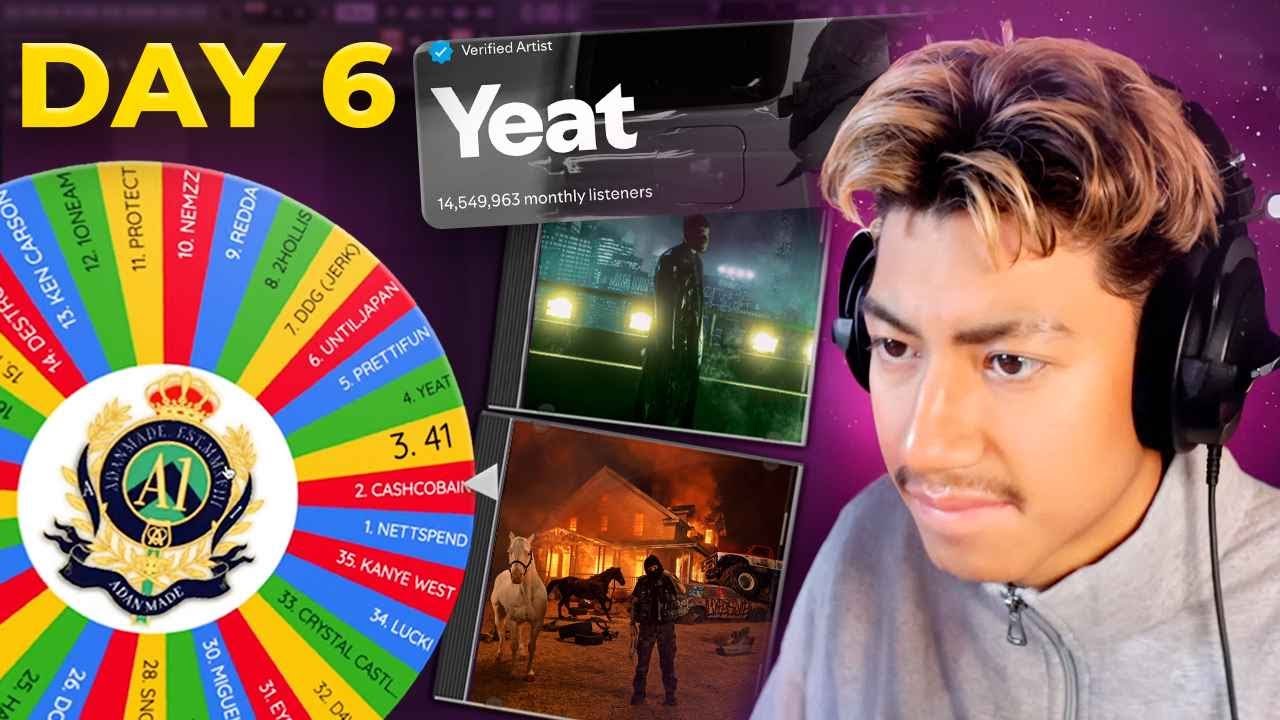КАК: YEAT | Как делать БЕЗУМНЫЕ РИТМЫ ДЛЯ YEAT l Rapper Roulette, день 6