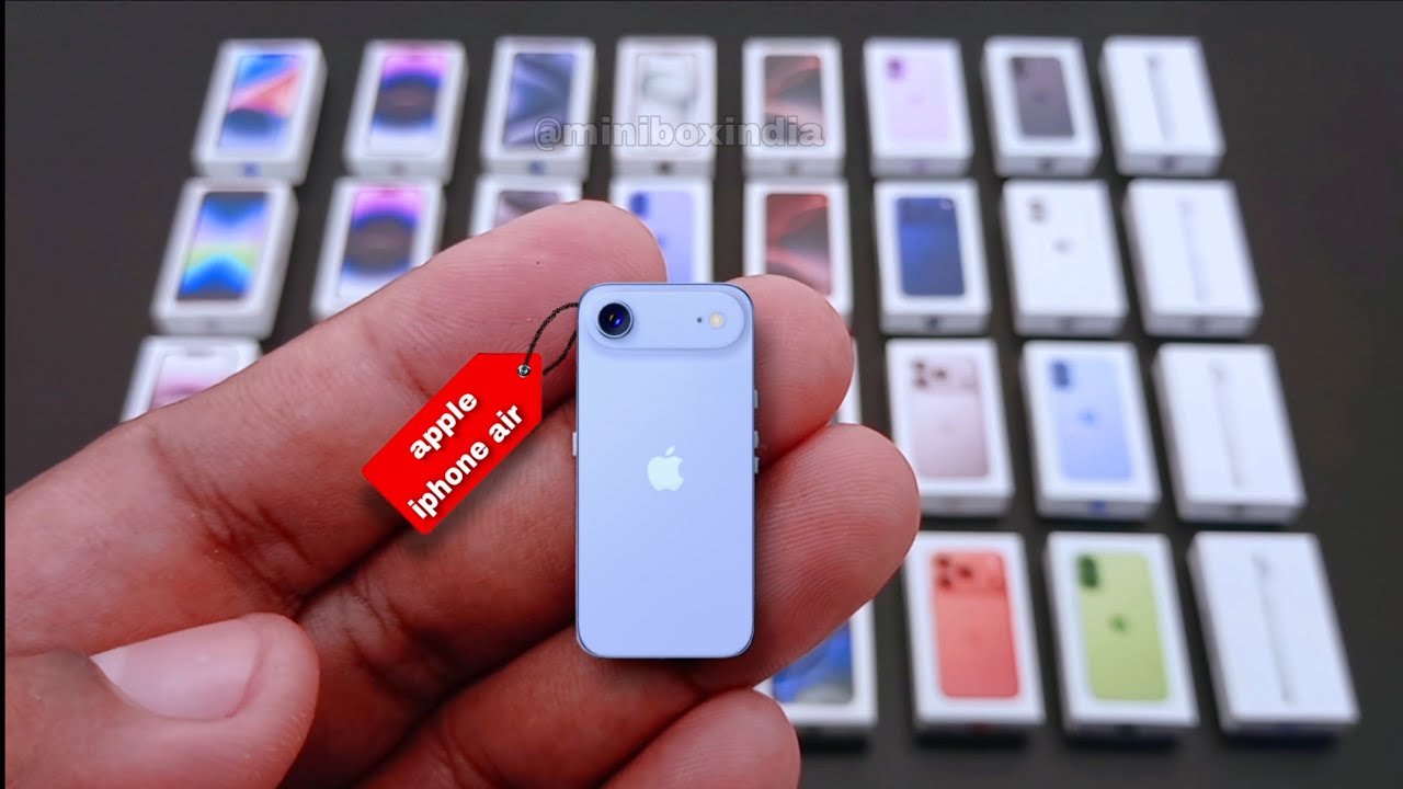 Распаковка мини-телефона iPhone 17 Air | minibox | Эпизод 40