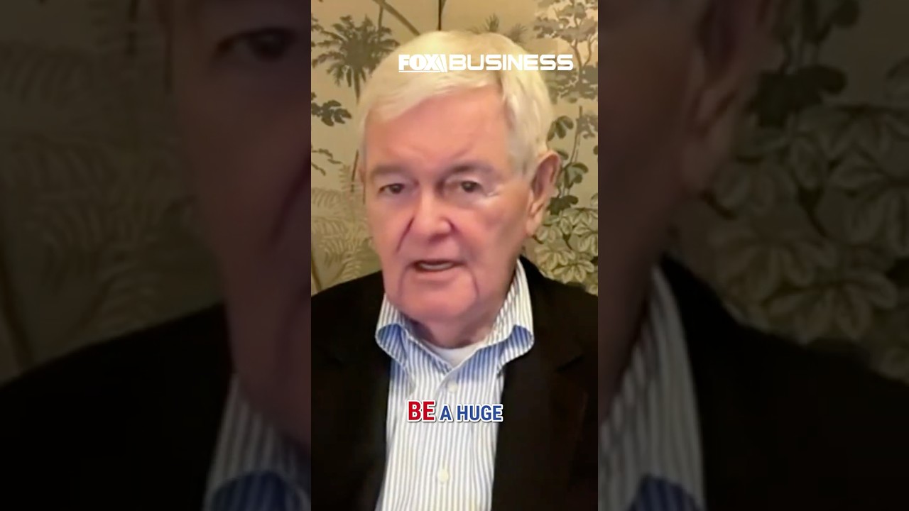 Ньют Гингрич: Это станет ОГРОМНОЙ ПРОБЛЕМОЙ для демократов, когда всё это закончится #шорты