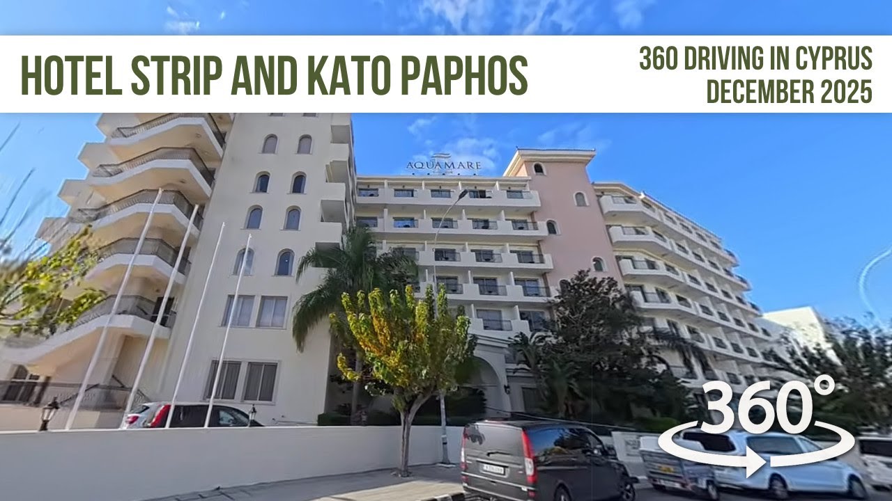 Hotel Strip and Kato Paphos in Amazing 360!
