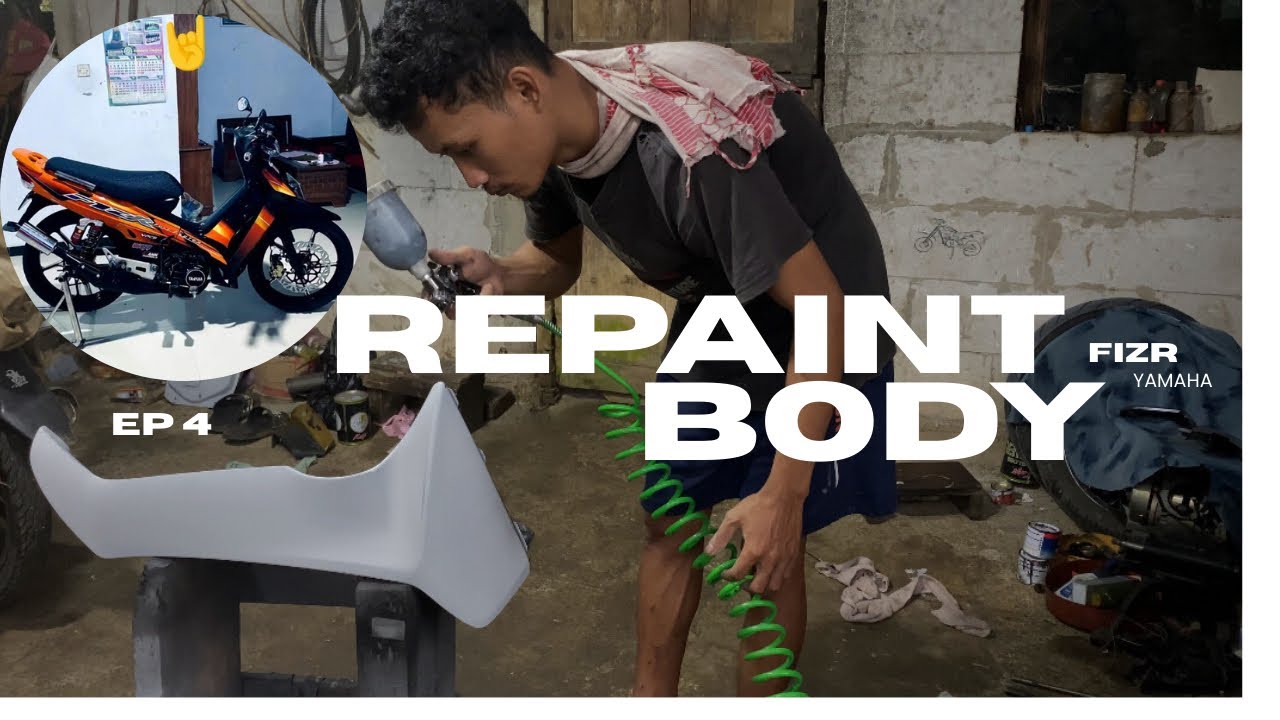 Restorasi Berlanjut! Repaint Full Body Total, Bikin Tampilan Berubah | Ep.4‼️
