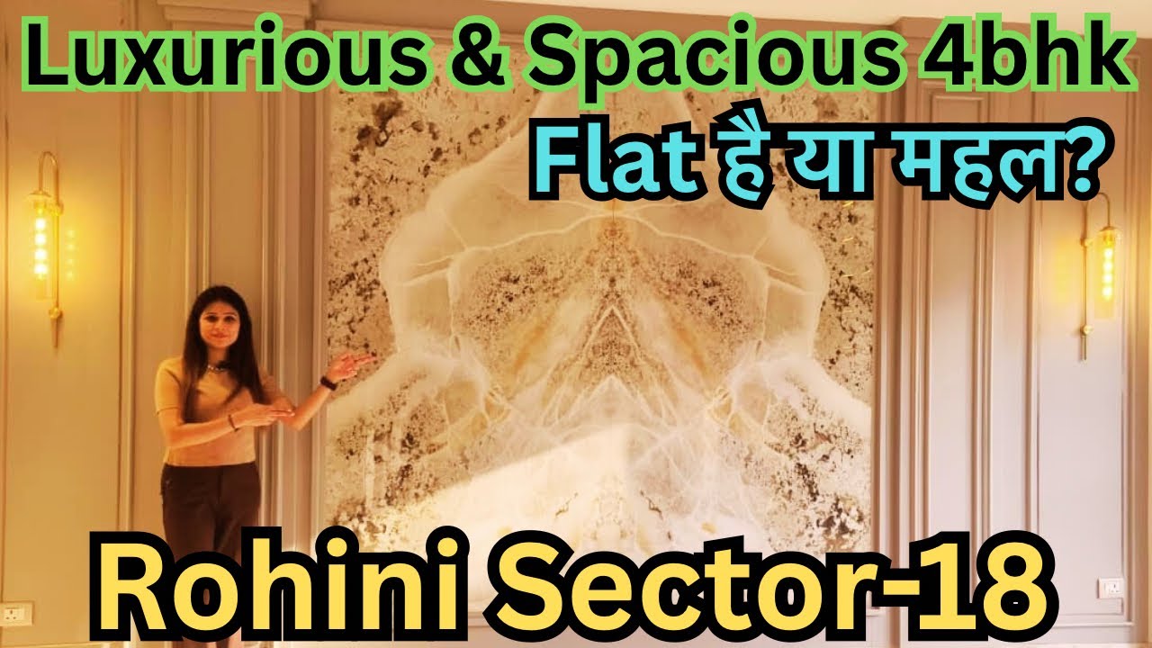 Flat for sale in Rohini | Flats in Delhi | Society Flat | DDA Flat | Luxurious Property in Rohini 