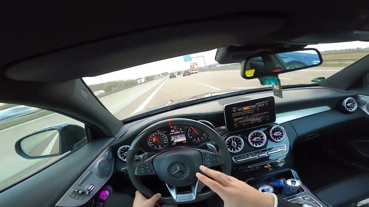 C63 AMG fahren wie ein BMW M5..
