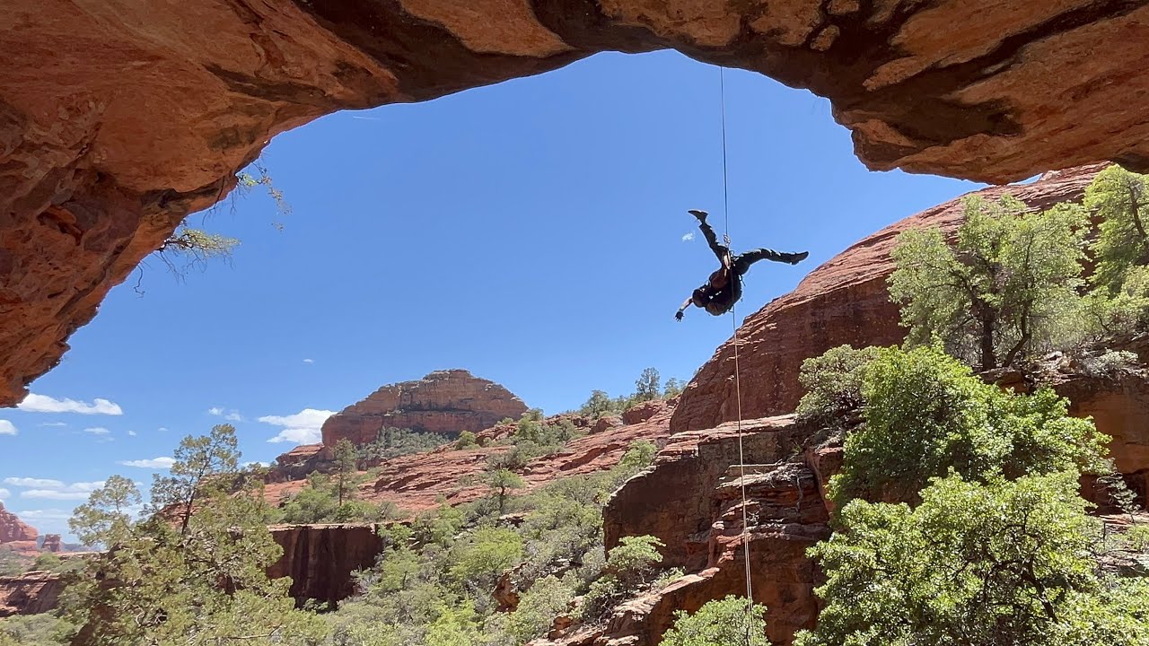 Sedona from a our favorite perspective - on rope! Plus a visit to Subway Cave and 