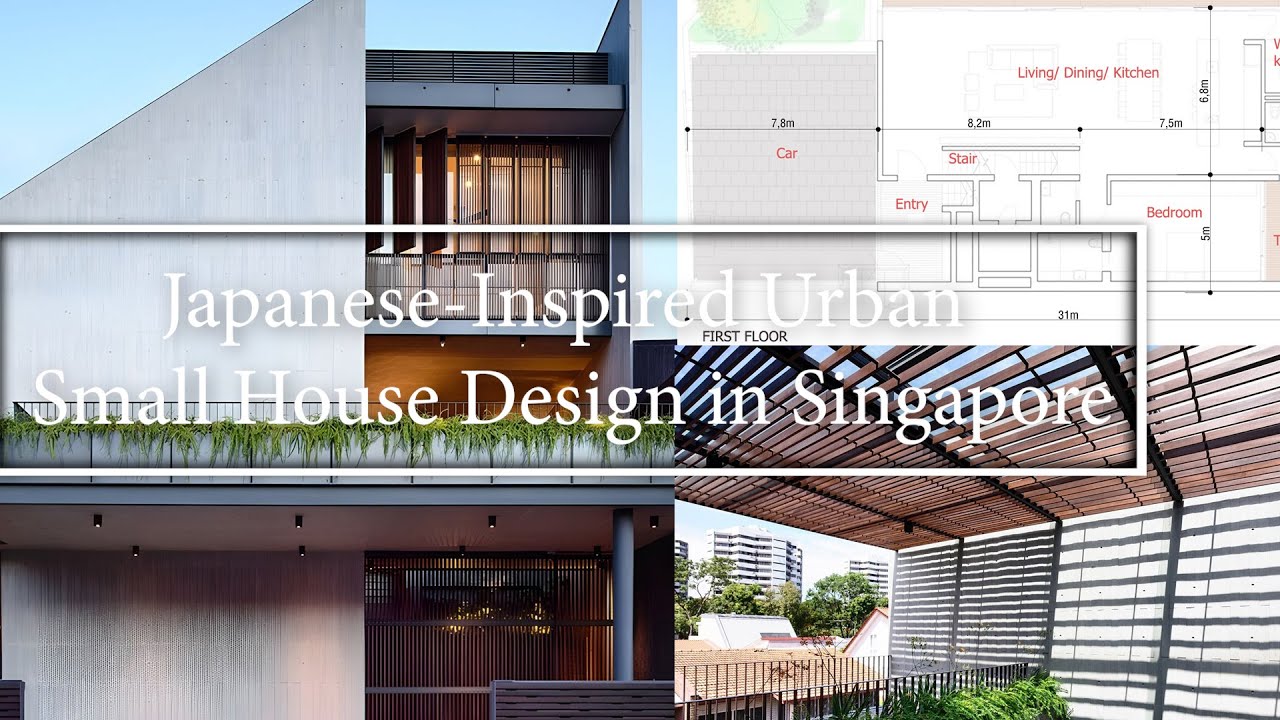 Japanese Inspired: Urban Small House Design in Singapore/ Nhakien House