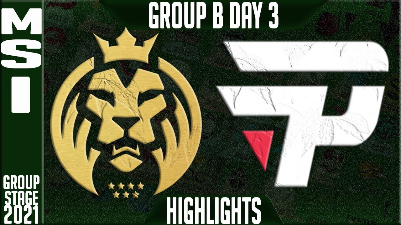 MAD vs PNG Highlights | MSI 2021 Day 3 Group B | MAD Lions vs Pain Gaming