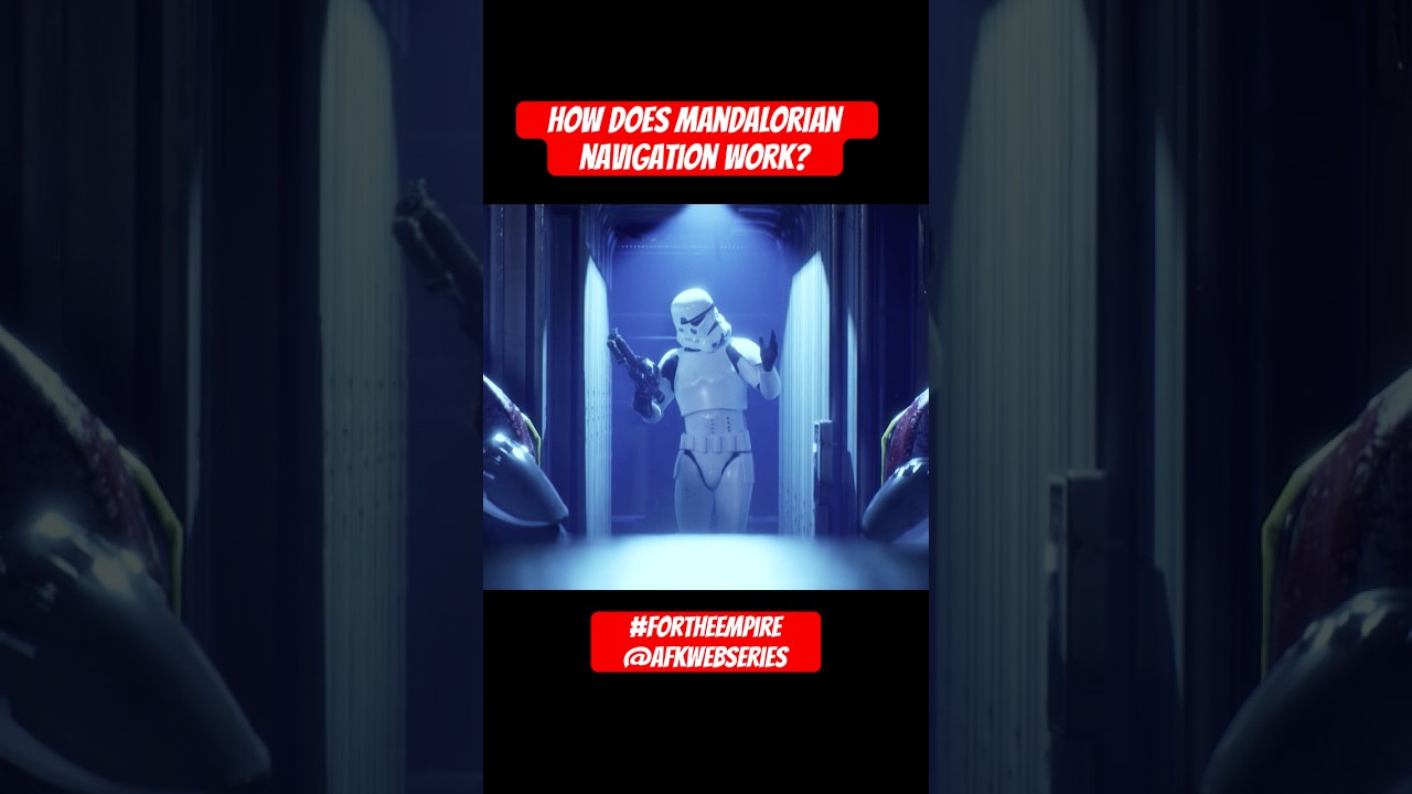 How does #mandalorian navigation work? #fortheempire #starwars #iclone #unreal #funny