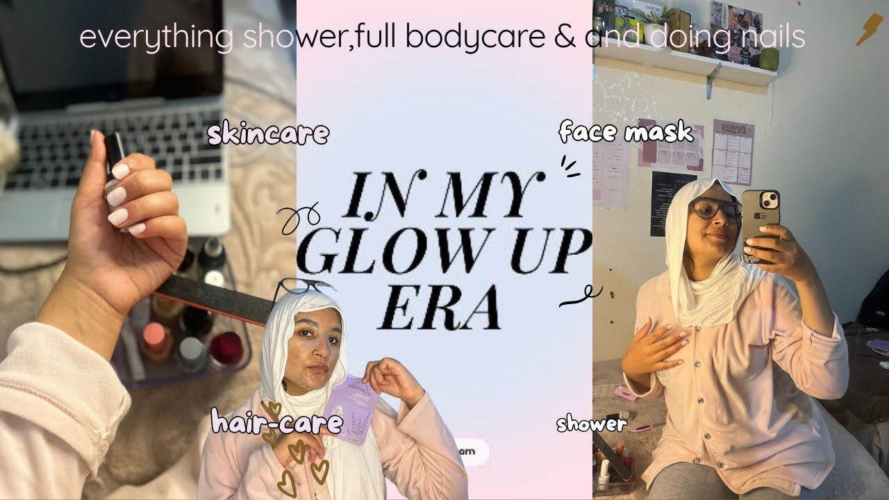 Big glow up after exams period | Glow Up Secrets 🌟 skincare, makeup, haircare يلاه نتهلاو فراسنا🥰